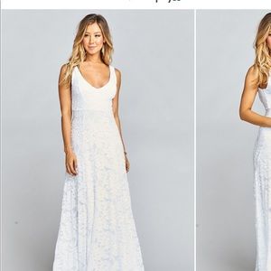 Jenn Maxi Lovers Lace White